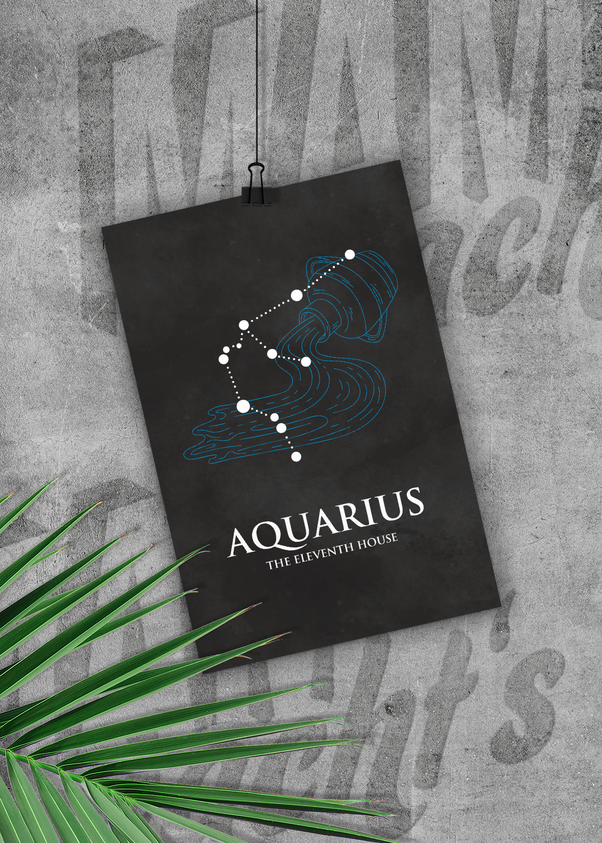 House of Aquarius - Postkarte