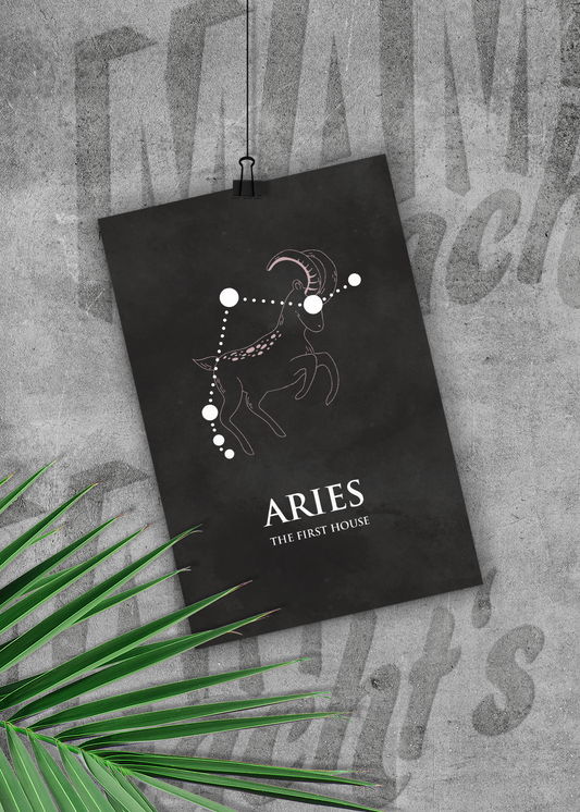 House of Aries - Postkarte