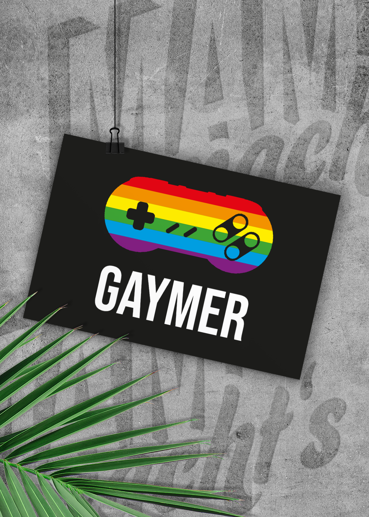 Gaymer - Postkarte