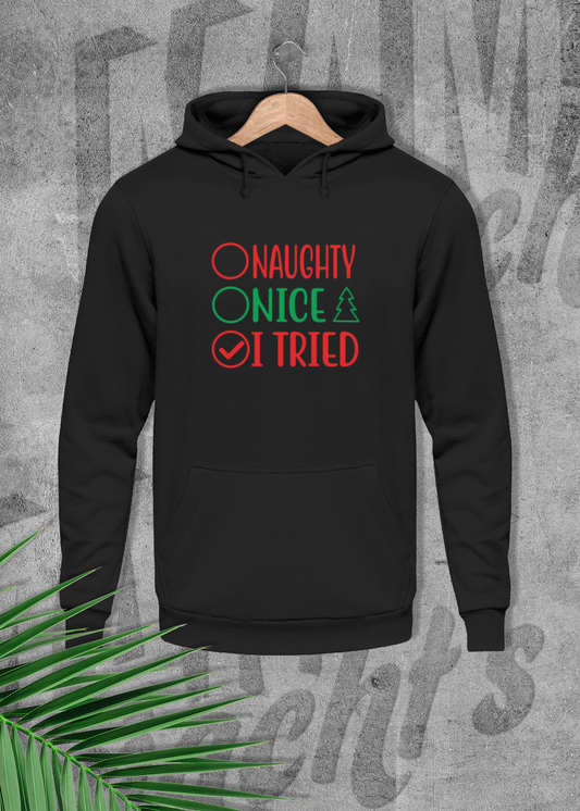 Naughty Nice - Hoodie Unisex Cut