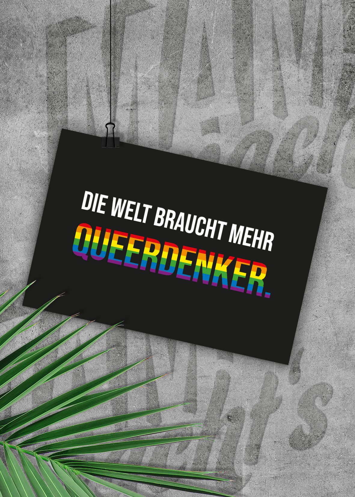 Queerdenker - Postkarte