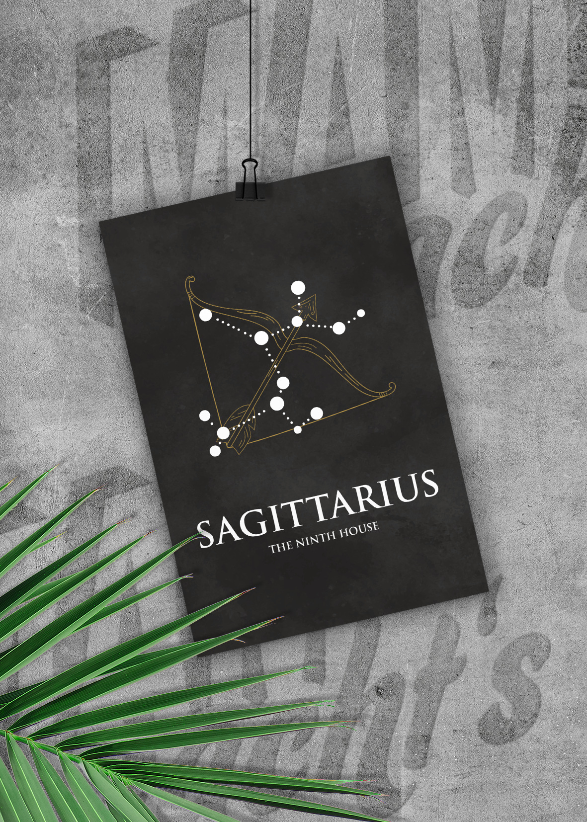 House of Sagittarius - Postkarte