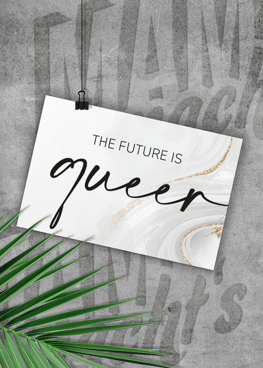 The future is queer - Postkarte